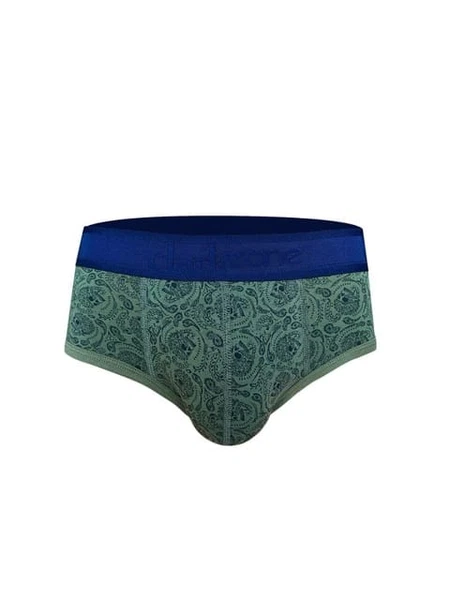 Kurukafa Desenli Yeşil Hipster Erkek Slip Darkzone DZN6120
