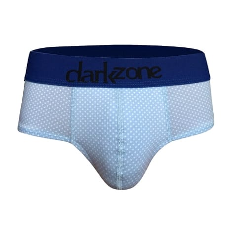 Lastikli Puantiyeli Açık Mavi Erkek Slip Darkzone DZN6376