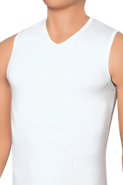 Likralı Erkek Atlet %96 Pamuklu ÖTS 1455