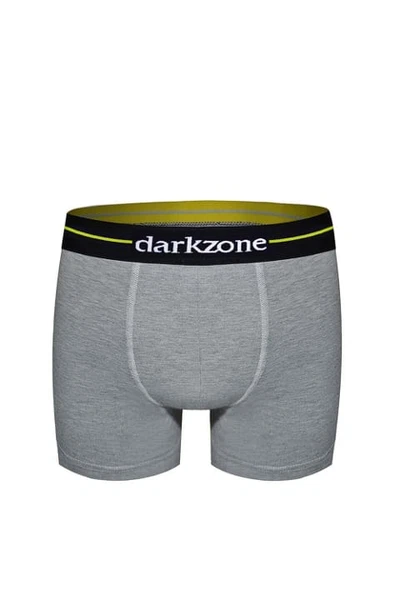 Likralı Gri Erkek Boxer Darkzone DZN2053