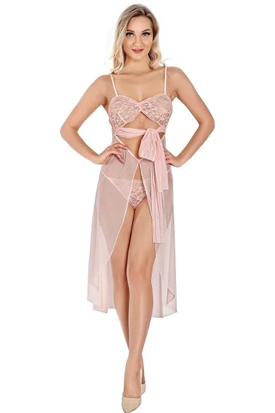 Lily Bianca Fantezi Gecelik Krem 1800