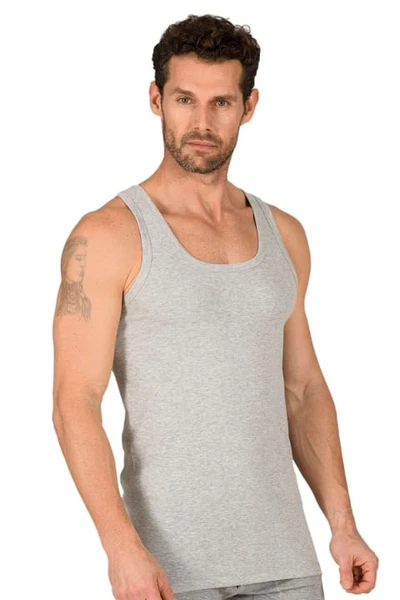 Özkan 11406 Erkek %100 Pamuklu Ribana Esnek Rahat Kalın Askılı örme Atlet