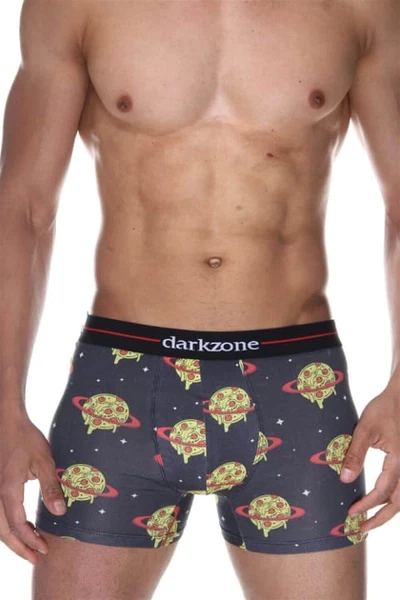 Pizza Desenli Erkek Boxer (Dijital Baskılı) Darkzone DZN2074