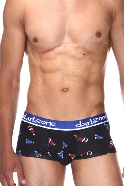 Şapka Desenli Kısa Erkek Boxer Darkzone DZN3310