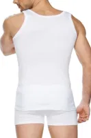 6lı Paket Erkek Penye Atlet Güryıldız 24001 - 6 ADET Beyaz detay görünüm