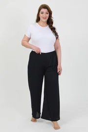 Akbeniz  Bürümcük Büyük Beden Kadın Pantolon Akbeniz 210076