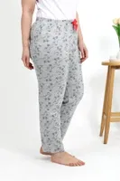 Pamuklu Gri Kadın Büyük Beden Alt Pijama Akbeniz 27558 Gri farklı açı