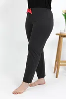 Tek Alt Pamuklu Büyük Beden Kadın Pijama Akbeniz 27559 detay görünüm