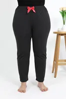 Tek Alt Pamuklu Büyük Beden Kadın Pijama Akbeniz 27559 görsel 4