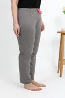 Pamuklu Büyük Beden Kadın Alt Pijama Akbeniz 27559 Gri Vizon görsel 4