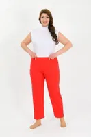 Kadın Pamuklu Büyük Beden Alt Pijama Kırmızı Akbeniz 27560 Kırmızı
