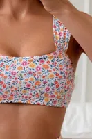 Çok Renkli Çiçek Baskılı Yüksel Bel Bikini Takım Bella Notte M-9015 Çok Renkli görsel 4