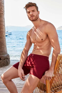 Berrak Düğmeli Erkek Boxer Short Berrak 1099
