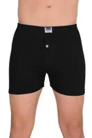 Düğmeli Erkek Boxer Short Berrak 1099 Siyah görsel 4