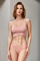 Lazer Kesim 12'li Kadın Külot Berrak 11690 Pudra görsel 4