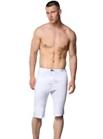 Beyaz Uzun Erkek Osmanlı Boxer Gümüş 4021 Beyaz