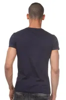 Bisiklet Yaka Lacivert Erkek T-Shirt Darkzone 8504 Görsel detay görünüm