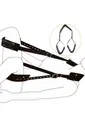 Boyun Bacak Fantezi Esaret Harness MissisX 8027