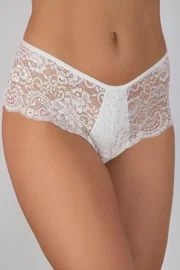 G-Box Aksesuarlı Dantel Brazilian Kadın String G-Box 921