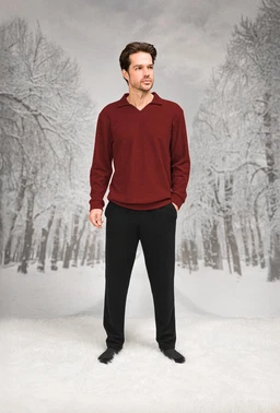 Doreanse Cepli Gömlek Yaka Uzun Kollu Erkek Pijama Takım Doreanse 26K4590