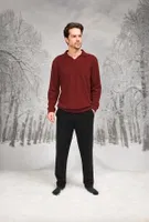 Cepli Gömlek Yaka Uzun Kollu Erkek Pijama Takım Doreanse 26K4590