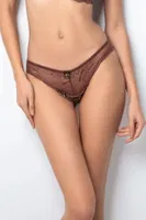 Dantelli Leopar Desenli Kadın Külot Miorre 148-K06615 görsel 5
