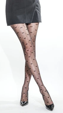 Daymod Fiyonk Desenli Daymod Rana Külotlu Çorap D1121202