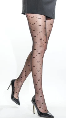 Daymod Fiyonk Desenli Daymod Rana Külotlu Çorap D1121202 - Alternatif Görünüm