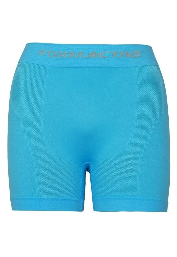 Dikişsiz Microfiber Likralı Erkek Boxer Mavi FormActive 4400