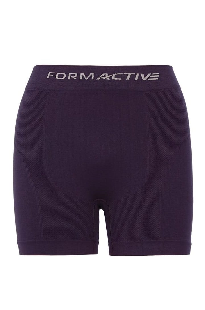 Dikişsiz Microfiber Likralı Erkek Boxer Mor FormActive 4400
