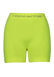 FormActive Dikişsiz Microfiber Likralı Erkek Boxer Neon Sarı FormActive 4400