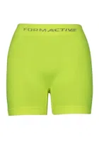 Dikişsiz Microfiber Likralı Erkek Boxer Neon Sarı FormActive 4400 Sarı