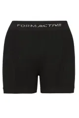 Dikişsiz Microfiber Likralı Erkek Iç Çamaşırı Boxer Siyah FormActive 4400