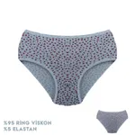 Çiçek Desenli Viscon Kadın Bikini 12'li Dondeza 364-11 Görsel