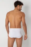 Doğal Pamuk Rahat Penye Erkek Klasik Slip Külot DoReMi 002-002030 Beyaz görsel 4