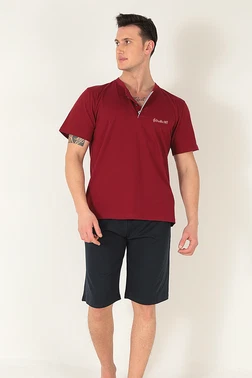 DOREMI 3lü Erkek Soft Doğal Pamuk Pijama Takımı DoReMi 002-000009