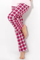 Ekose Kadın Tek Pijama Altı Doremi 002-000857 Ekose görsel 4
