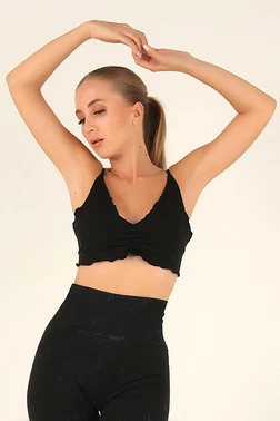 DOREMI Doremi Büzgü Detay Ayarlanabilir Askılı Büstiyer 002-T15443