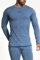 Erkek Termal Üst Home Wear DoReMi 002-006060 Mavi