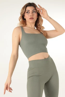 DOREMI Fitilli İnce Sırt Askılı Desteksiz Spor Büstiyer DoReMi 002-000183 - Alternatif Görünüm