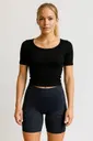 Kare Yaka Kadın Spor Tişört DoReMi 002-T18261