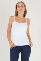 DoReMi Seamless Ayarlanabilir Askılı Atlet 002-000120 Beyaz görsel 5