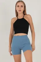 Seamless Kadın Spor Büstiyer DoReMi 002-T15364 Siyah