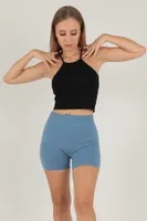 Seamless Kadın Spor Büstiyer DoReMi 002-T15364 Siyah farklı açı