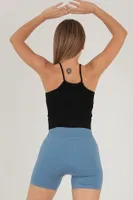 Seamless Kadın Spor Büstiyer DoReMi 002-T15364 Siyah görsel 4