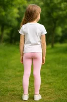 Seamless Pembe Kız Çocuk Tayt DoReMi 002-001148 Pembe detay görünüm