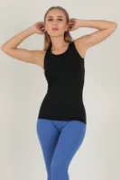 DoReMi Seamless Kadın Kalın Askılı Atlet 002-004545 Siyah görsel 7