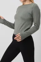 Move Seamless Spor Tişört DoReMi 002-000173 Haki