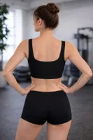Seamless Pedsiz Büstiyer Doremi 002-T15442 Siyah detay görünüm