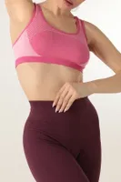 Spor Seamless Büstiyer DoReMi 002-000186 Pembe farklı açı